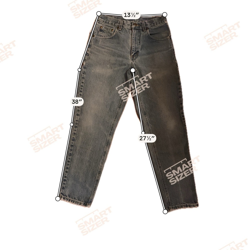 carhartt B17-DST Men's Relaxed Jeans 30X30 Denim Work Wear Distressed - Picture 3 of 12